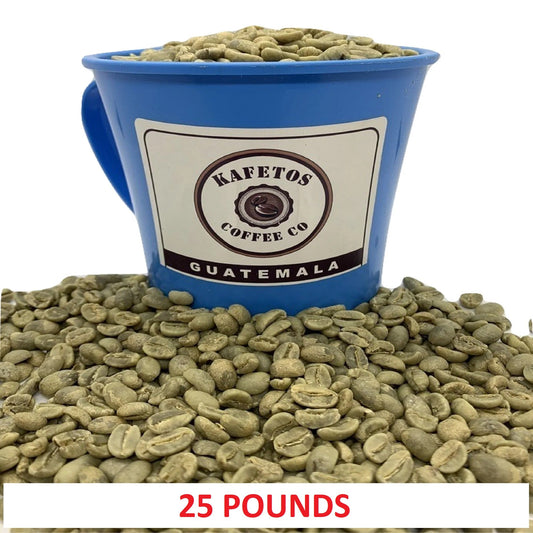 Guatemala Green Coffee (25 Lbs) Hard Beans HB