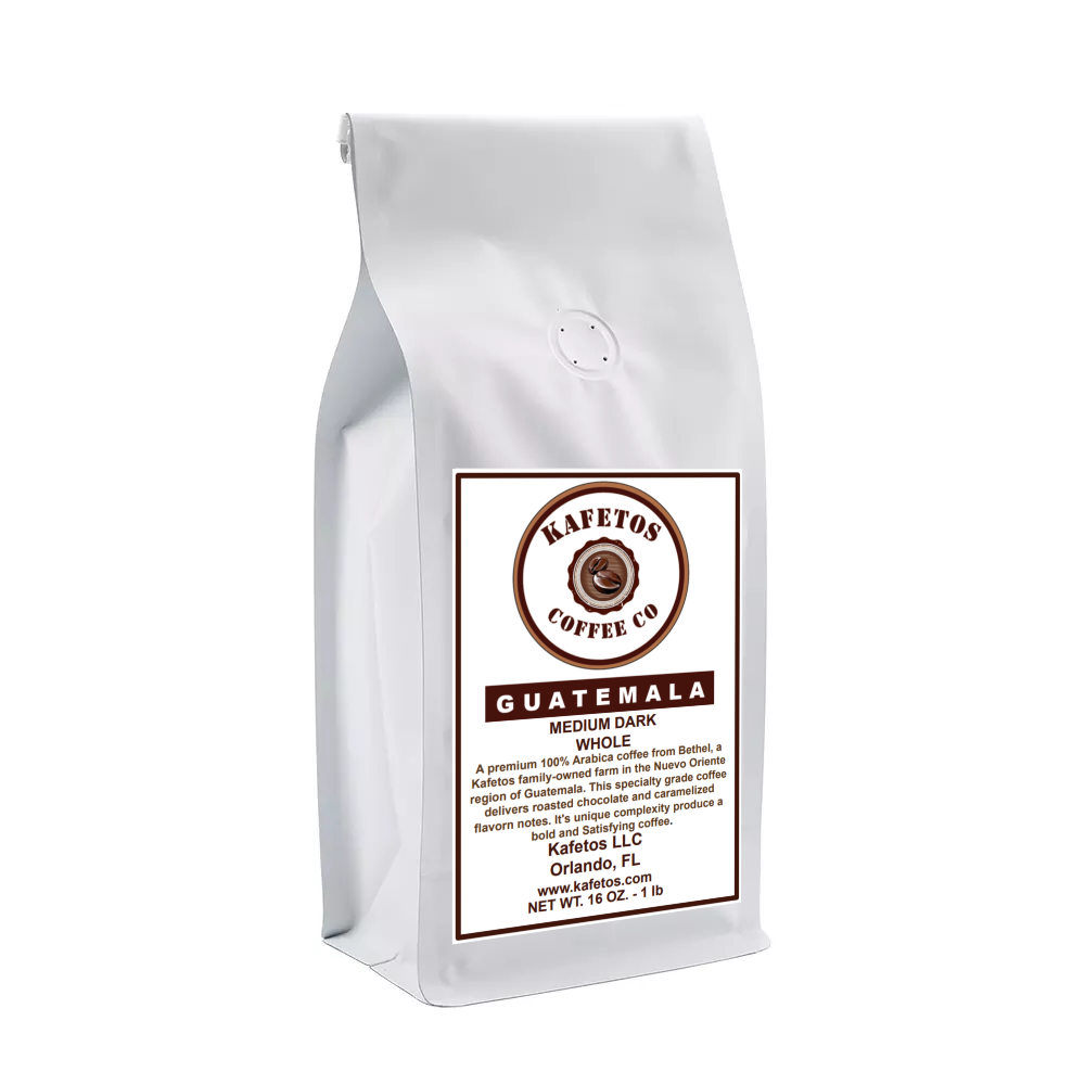 Medium Dark Whole Beans guatemala coffee 