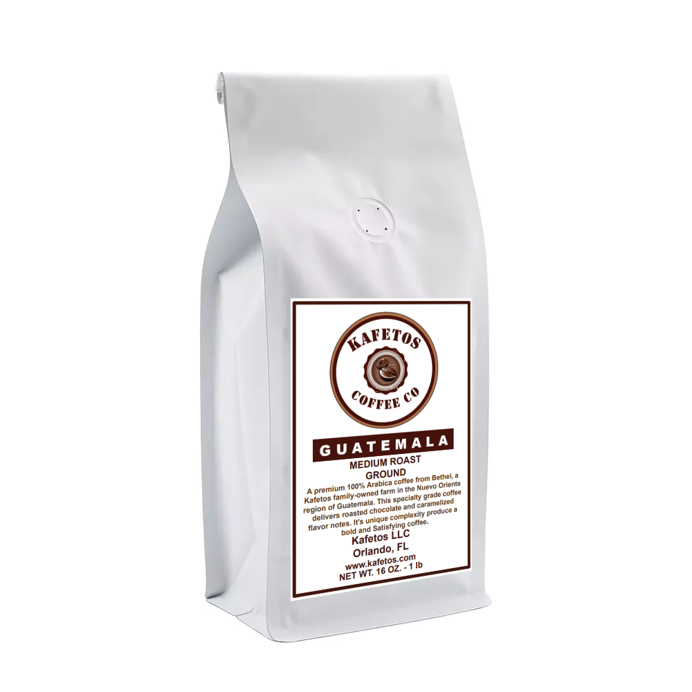 Medium Roast Ground Coffee, Guatemala Premiun Specialty Grade