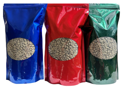 Bourbon, Pacamara and Marsellesa - Guatemala Best Varieties Arabica Green Coffee Beans box - 4.5 lbs.